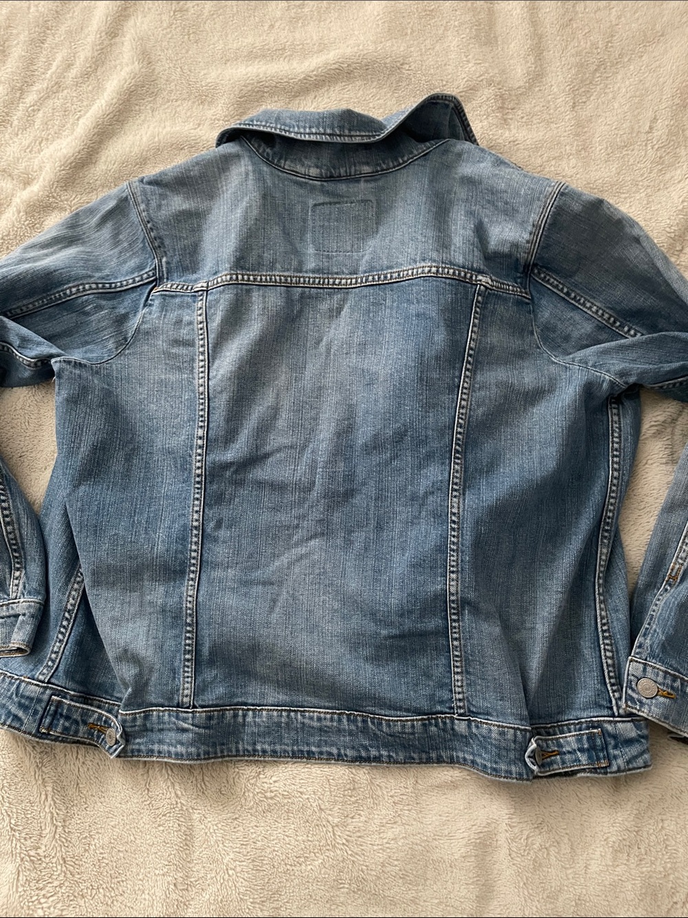 Levi's Light Blue Women's Denim Trucker Jacket - Picture 5 of 5